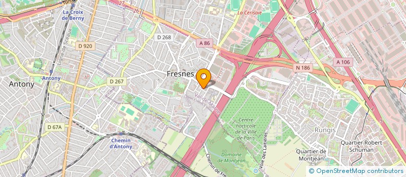 localisation de l'entreprise MONSIEUR BOUBACAR BARRY  FRESNES