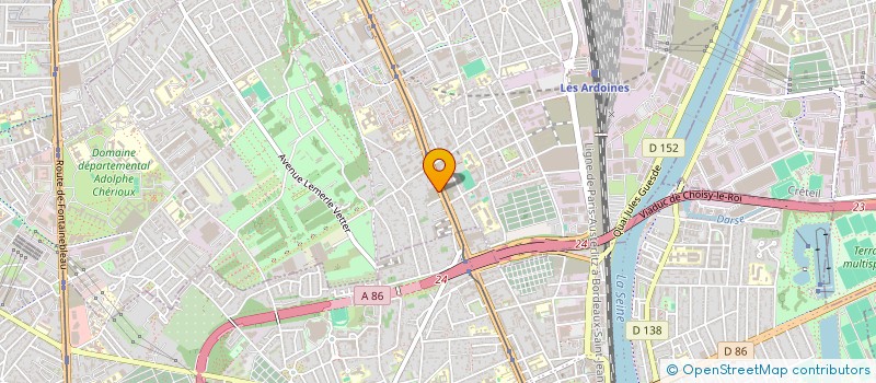 localisation de l'entreprise MONSIEUR BOUBACAR BATHILY à VITRY-SUR-SEINE