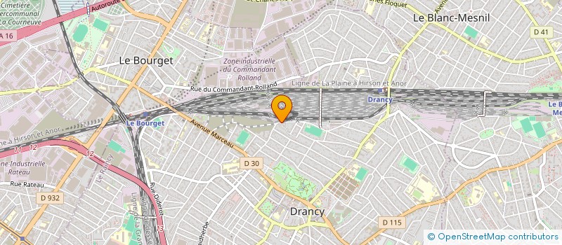 localisation de l'entreprise MONSIEUR BOUBACAR BERTHE à DRANCY