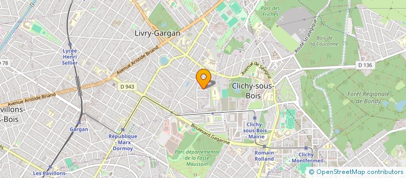 localisation de l'entreprise MONSIEUR BOUBACAR BOUZOUMITA  LIVRY-GARGAN