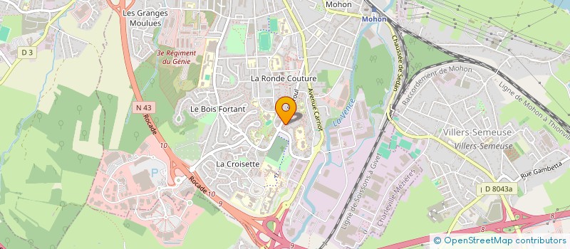 localisation de l'entreprise MONSIEUR BOUBACAR CAMARA à CHARLEVILLE-MEZIERES