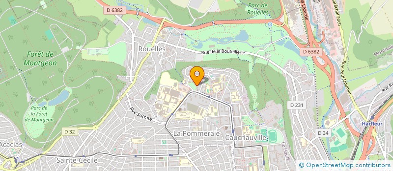 localisation de l'entreprise MONSIEUR BOUBACAR CAMARA  LE HAVRE