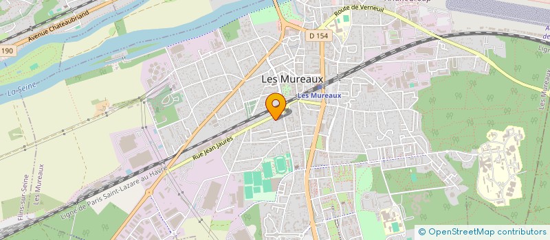 localisation de l'entreprise MONSIEUR BOUBACAR CISSE à LES MUREAUX
