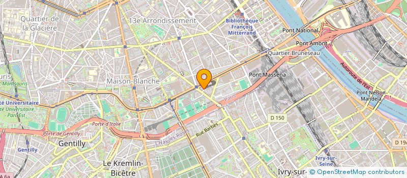 localisation de l'entreprise MONSIEUR BOUBACAR COULIBALY  PARIS