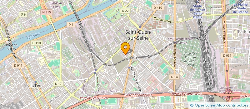 localisation de l'entreprise MONSIEUR BOUBACAR DEMBLE à SAINT-OUEN-SUR-SEINE