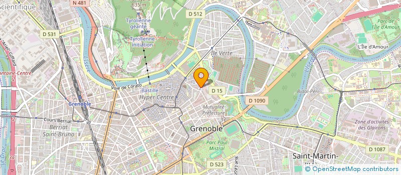 localisation de l'entreprise MONSIEUR BOUBACAR DIABY à GRENOBLE