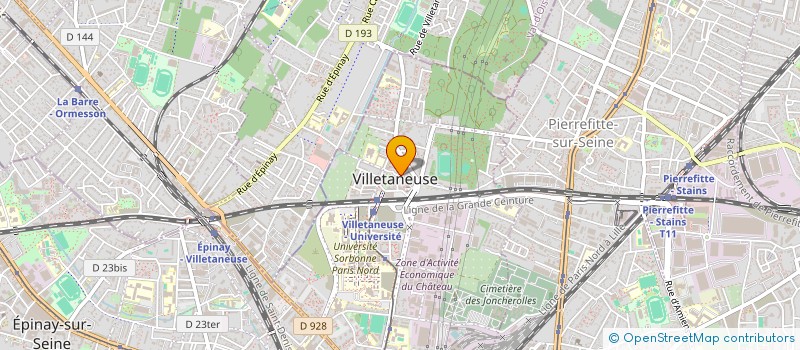 localisation de l'entreprise MONSIEUR BOUBACAR DIALLO à VILLETANEUSE