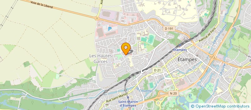 localisation de l'entreprise MONSIEUR BOUBACAR DIALLO  ETAMPES