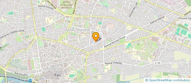 localisation de l'entreprise MONSIEUR BOUBACAR DIALLO à PAU