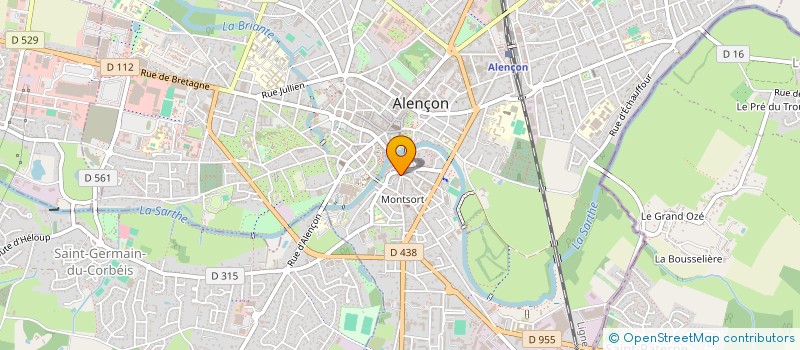 localisation de l'entreprise MONSIEUR BOUBACAR DIALLO à ALENCON