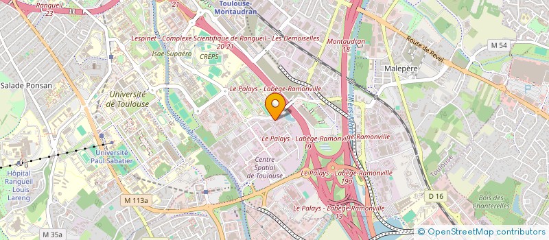 localisation de l'entreprise MONSIEUR BOUBACAR DIALLO  TOULOUSE