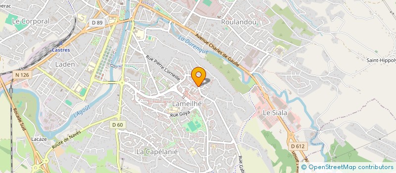 localisation de l'entreprise MONSIEUR BOUBACAR DIALLO à CASTRES