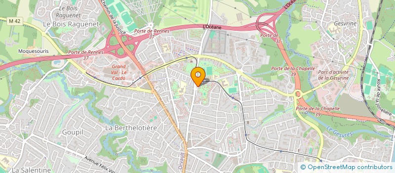 localisation de l'entreprise MONSIEUR BOUBACAR DIALLO à NANTES