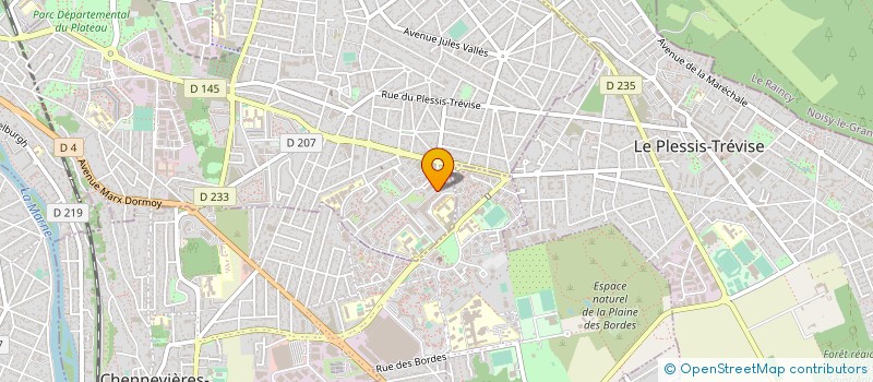 localisation de l'entreprise MONSIEUR BOUBACAR DIALLO à CHAMPIGNY-SUR-MARNE