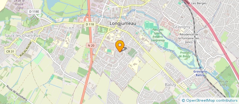 localisation de l'entreprise MONSIEUR BOUBACAR DIALLO à LONGJUMEAU
