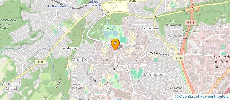 localisation de l'entreprise MONSIEUR BOUBACAR DIALLO  LES ULIS