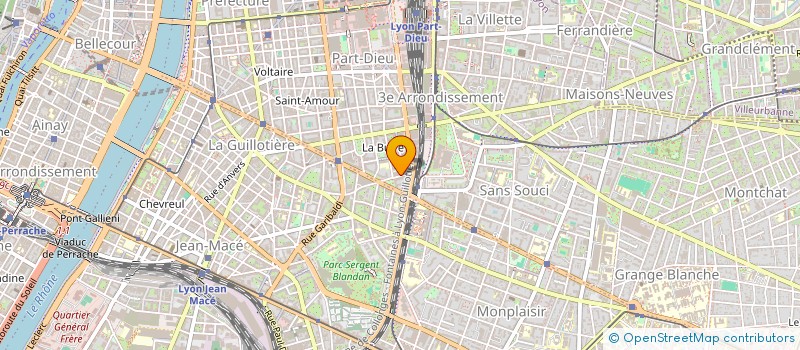 localisation de l'entreprise MONSIEUR BOUBACAR DIALLO  LYON