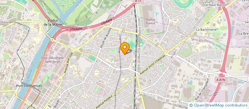 localisation de l'entreprise MONSIEUR BOUBACAR DIALLO à ANGERS