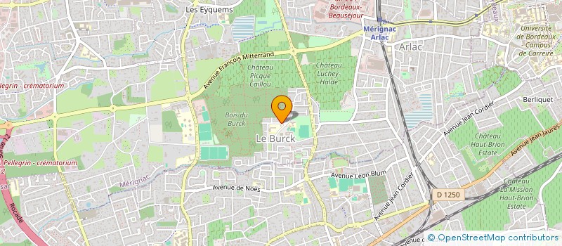 localisation de l'entreprise MONSIEUR BOUBACAR DIALLO DIALLO  MERIGNAC