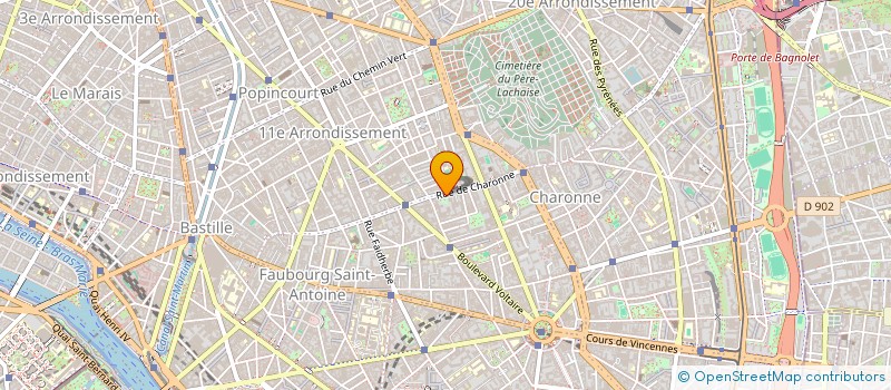 localisation de l'entreprise MONSIEUR BOUBACAR DIOP à PARIS