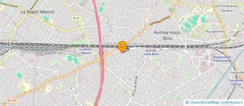 localisation de l'entreprise MONSIEUR BOUBACAR DJABIRA à AULNAY-SOUS-BOIS