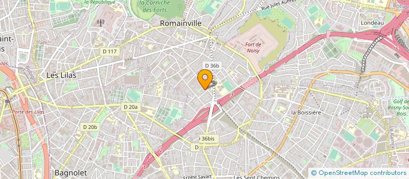 localisation de l'entreprise MONSIEUR BOUBACAR DOUCOURE à ROMAINVILLE