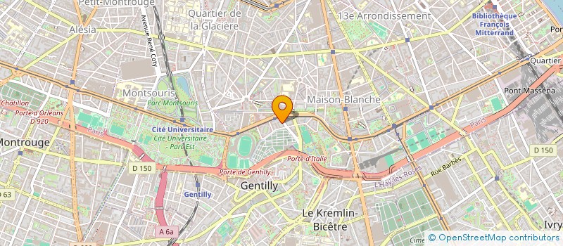 localisation de l'entreprise MONSIEUR BOUBACAR FOFANA  PARIS