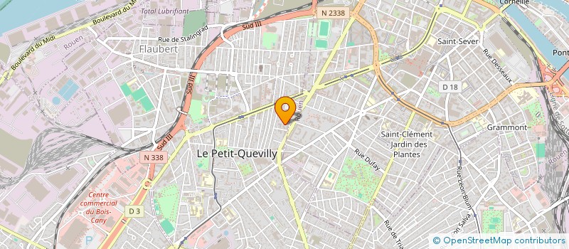 localisation de l'entreprise MONSIEUR BOUBACAR GADJIGO à LE PETIT-QUEVILLY