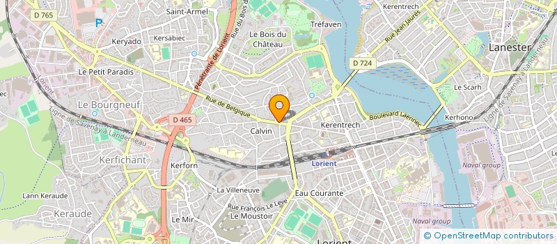 localisation de l'entreprise MONSIEUR BOUBACAR GALOKHO à LORIENT
