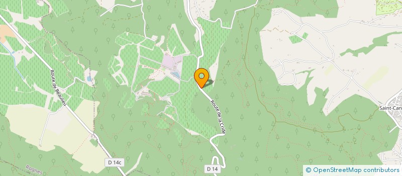 localisation de l'entreprise MONSIEUR BOUBACAR GASSAMA  LE PUY-SAINTE-REPARADE