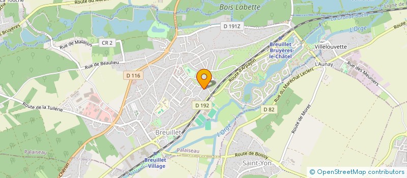 localisation de l'entreprise MONSIEUR BOUBACAR KANTE à BREUILLET