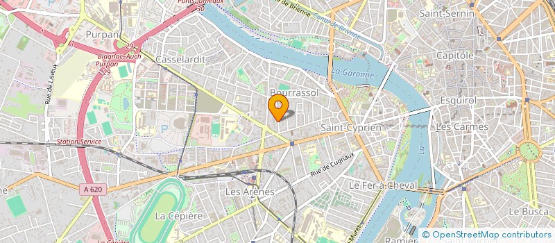 localisation de l'entreprise MONSIEUR BOUBACAR KONE à TOULOUSE
