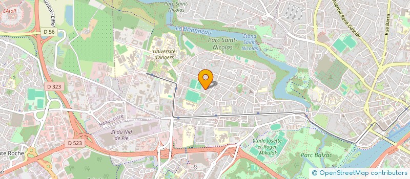 localisation de l'entreprise MONSIEUR BOUBACAR KONE à ANGERS