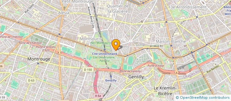 localisation de l'entreprise MONSIEUR BOUBACAR NIAKATE  PARIS