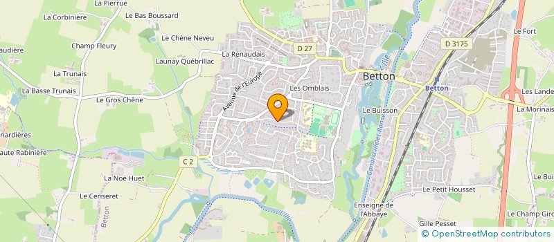 localisation de l'entreprise MONSIEUR BOUBACAR OUEDRAOGO  BETTON