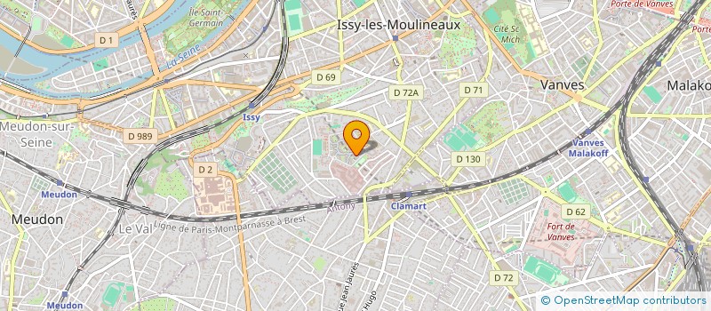 localisation de l'entreprise MONSIEUR BOUBACAR PAPA DIALLO à ISSY-LES-MOULINEAUX