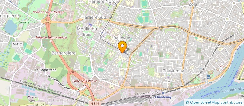 localisation de l'entreprise MONSIEUR BOUBACAR SALL à NANTES