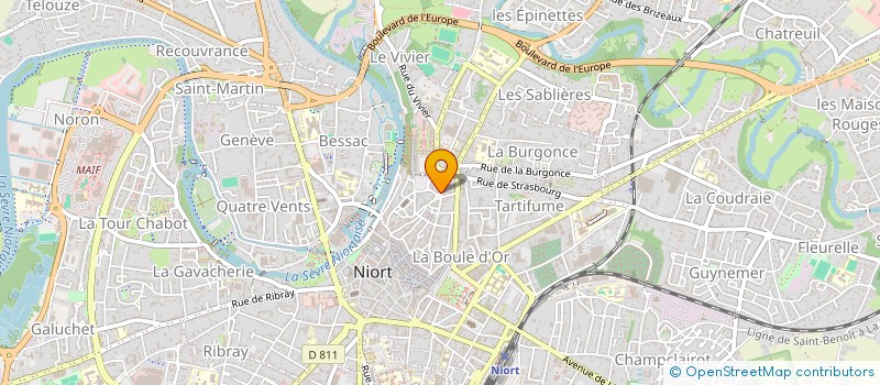 localisation de l'entreprise MONSIEUR BOUBACAR SALL  NIORT