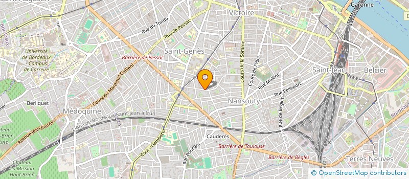 localisation de l'entreprise MONSIEUR BOUBACAR SANOU  BORDEAUX