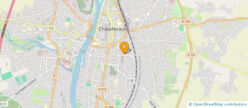 localisation de l'entreprise MONSIEUR BOUBACAR SIDI DIALLO  CHATELLERAULT