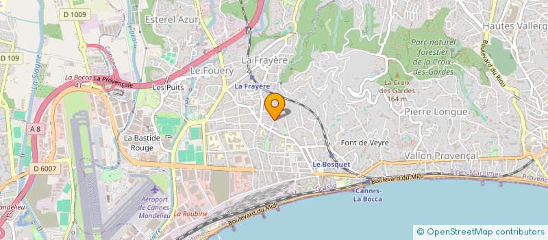 localisation de l'entreprise MONSIEUR BOUBACAR SISSOKO à CANNES