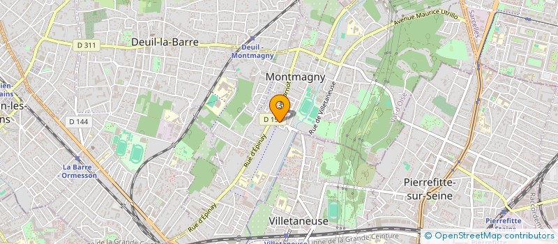 localisation de l'entreprise MONSIEUR BOUBACAR SOUMARE  MONTMAGNY