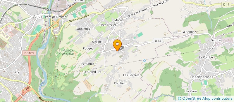 localisation de l'entreprise MONSIEUR BOUBACAR SOW  MARIN