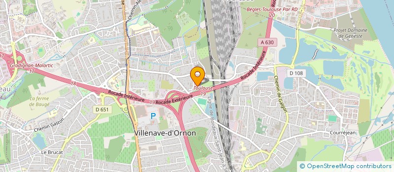 localisation de l'entreprise MONSIEUR BOUBACAR SOW  VILLENAVE-D'ORNON