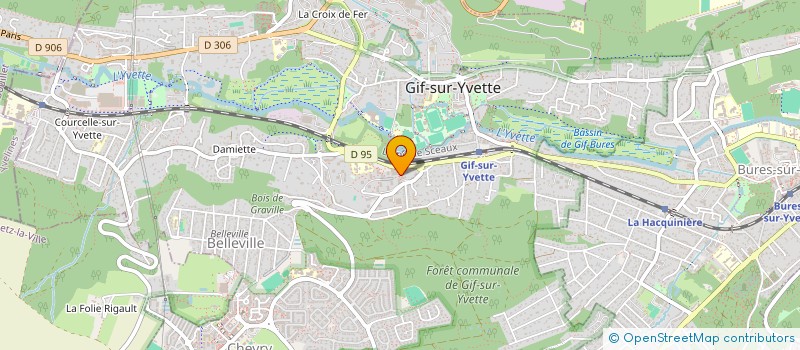 localisation de l'entreprise MONSIEUR BOUBACAR SYLLA  GIF-SUR-YVETTE