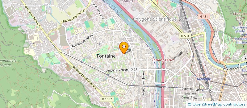 localisation de l'entreprise MONSIEUR BOUBACAR TAMBOURA  FONTAINE