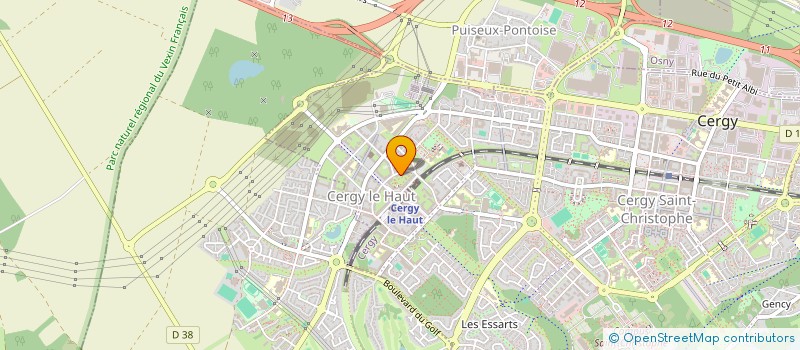 localisation de l'entreprise MONSIEUR BOUBACAR TOUNKARA  CERGY