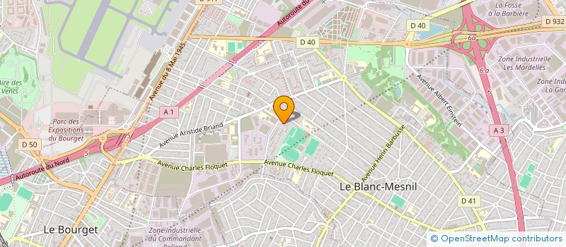 localisation de l'entreprise MONSIEUR BOUBACAR TOURE à LE BLANC-MESNIL