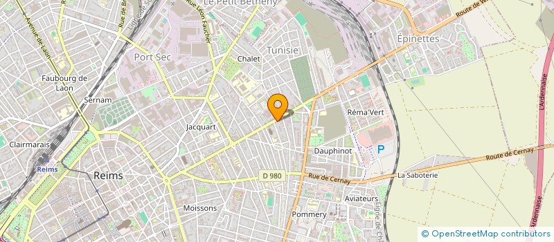 localisation de l'entreprise MONSIEUR BOUBACAR TRAORE  REIMS