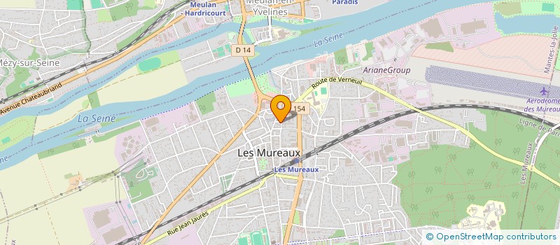 localisation de l'entreprise MONSIEUR BOUBACAR TRAORE à LES MUREAUX